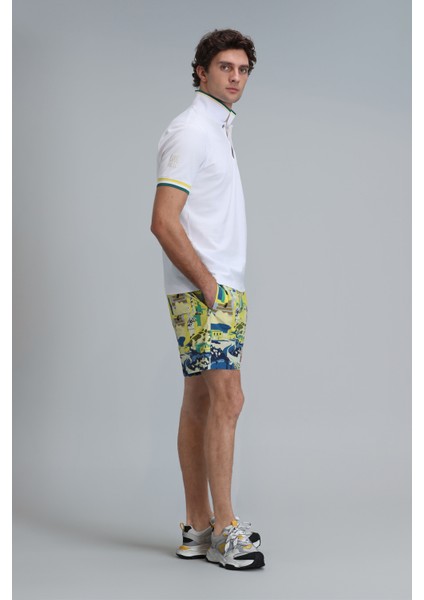 Vıev Erkek Deniz Şortu Sarı