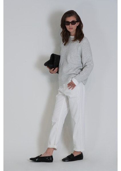 Puerta Kadın Denim Ekru