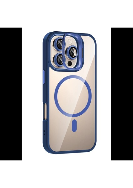 Apple iPhone 16 Pro Max Remim Lensli Magsafe Standlı Kapak fiyatları