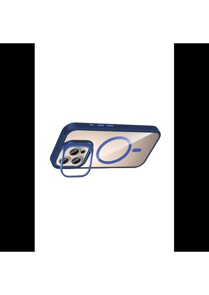 Apple iPhone 16 Pro Max Remim Lensli Magsafe Standlı Kapak fırsatları