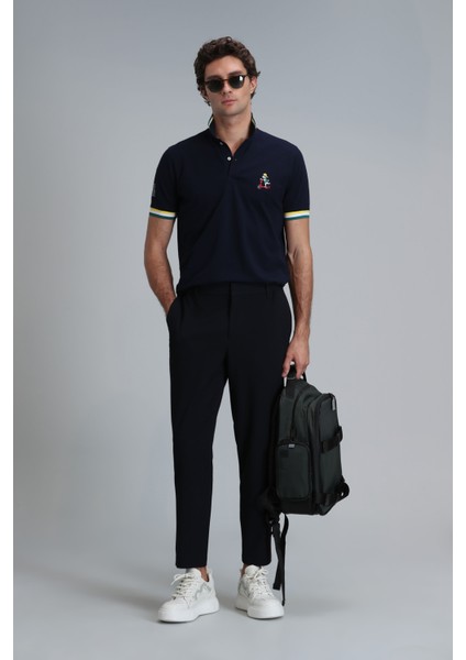 Match Smart Erkek Polo Tişört Siyah