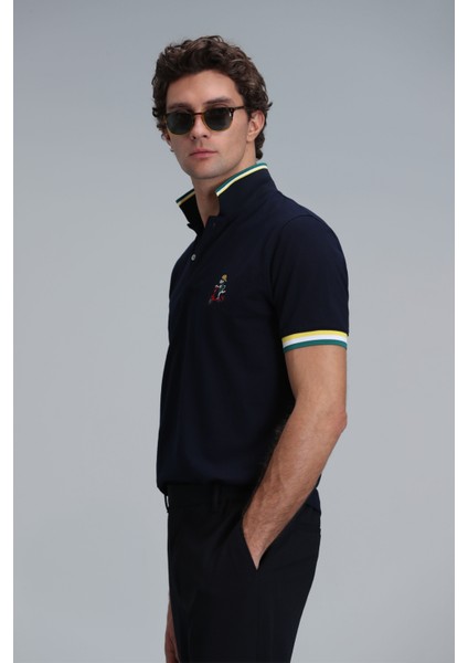 Match Smart Erkek Polo Tişört Siyah