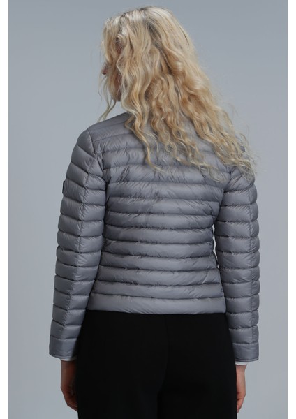 Mary Kaz Tüyü Kadın Mont Siyah