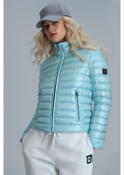 Mary Kaz Tüyü Kadın Mont Siyah