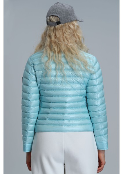 Mary Kaz Tüyü Kadın Mont Siyah