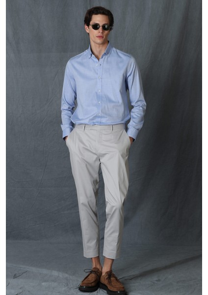 Alvı Smart Erkek Chino Pantolon Slim Fit Siyah