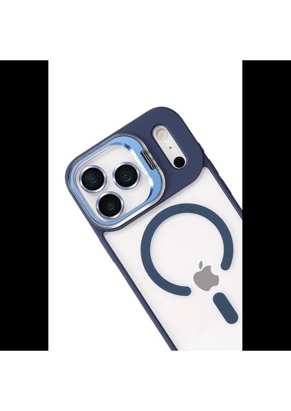 Apple iPhone 17 Pro Remim Lensli Magsafe Standlı Kapak modelleri