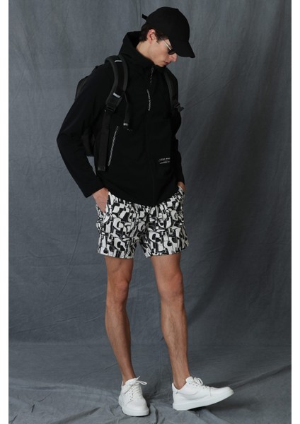 Charles Erkek Deniz Şortu Siyah