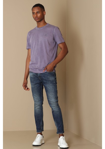 Sarder Erkek Basic Tişört Antrasit indirimleri