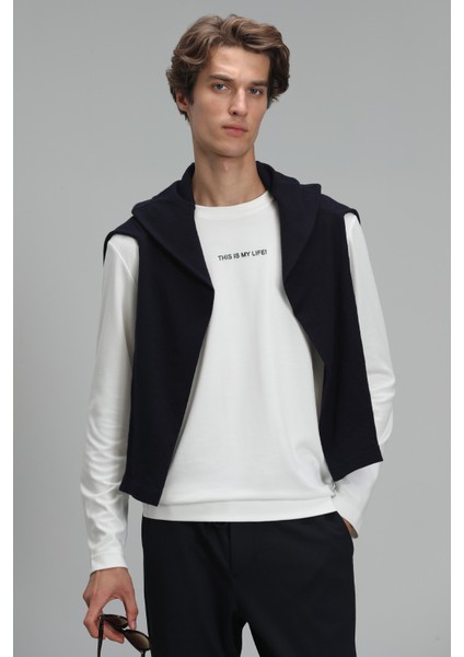 Carter Erkek Uzun Kol Tişört Siyah