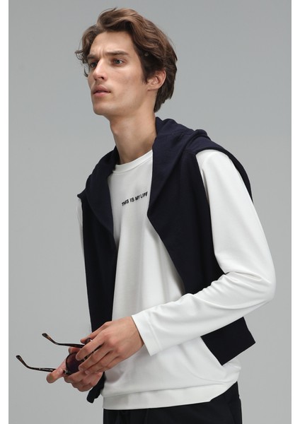 Carter Erkek Uzun Kol Tişört Siyah