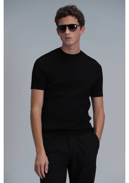 Class Erkek Kazak Siyah