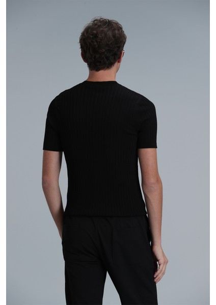 Class Erkek Kazak Siyah