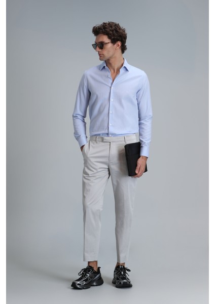 Plus Smart Erkek Chino Pantolon Slim Fit Siyah