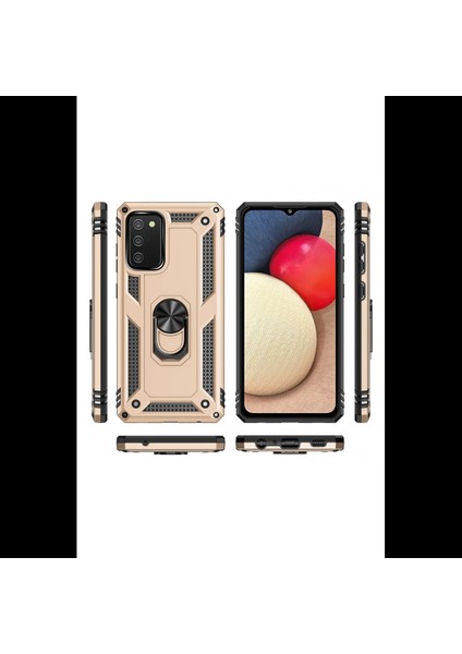 Samsung Galaxy A03S Kılıf Sofya Yüzüklü Silikon Kapak modelleri