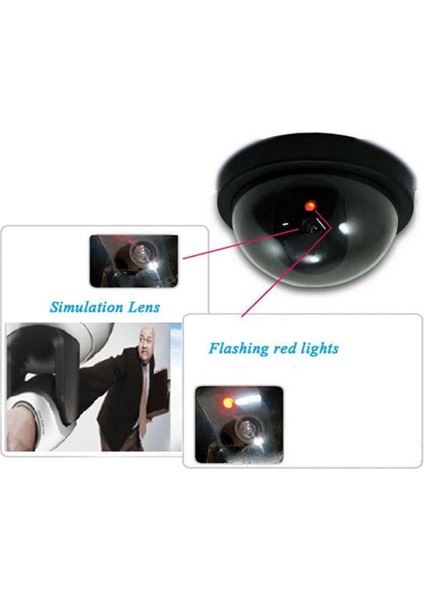 Gerçek Görünümlü Sahte Maket Güvenlik Kamerası (5263) indirimleri