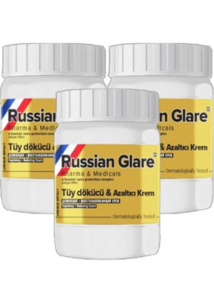Russ Glare Tüylere Krem Nano 3 Adet x 50 ml Russ Merhemi - 000031KI
