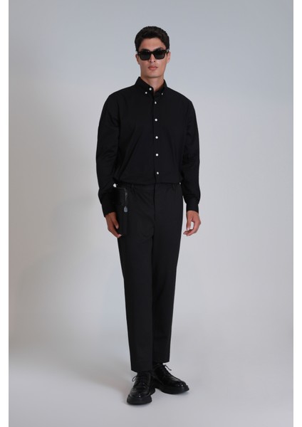 Jakob Erkek Basic Gömlek Slim Fit Beyaz