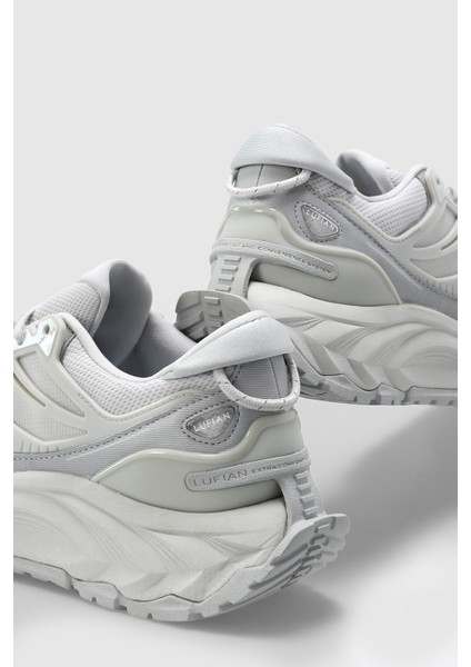 Edwın Erkek Deri Sneaker Ayakkabı Gri