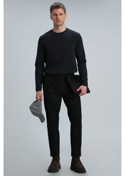 Moss Erkek Uzun Kol Tişört Bej