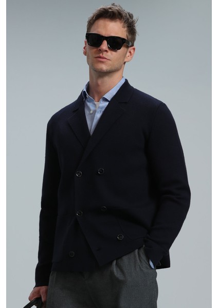 Elegant Erkek Hirka Lacivert