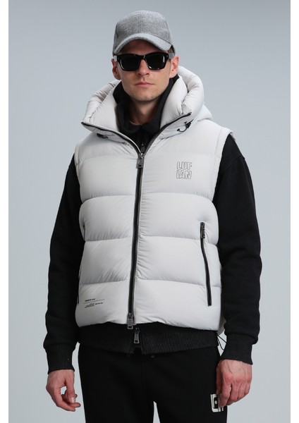 Moses Kaz Tüyü Erkek Yelek Siyah