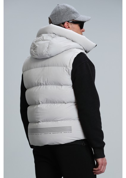 Moses Kaz Tüyü Erkek Yelek Siyah