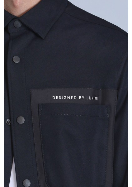 Hard Erkek Basic Gömlek Slim Fit Gri