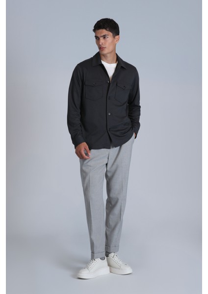 Cameron Erkek Basic Gömlek Slim Fit Bej