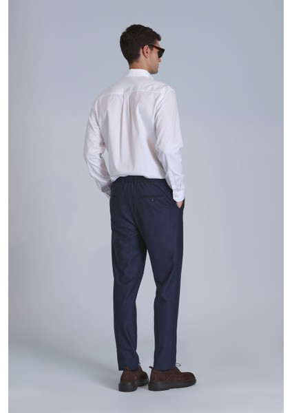 Pier Spor Erkek Chino Pantolon Slim Fit Koyu Gri