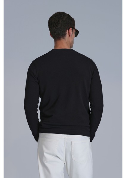 Stone Erkek Kazak Siyah