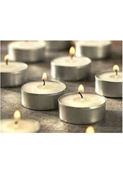 Tealight Mum Kokusuz 100 Adet 4 Saat Yanma Süresi modelleri