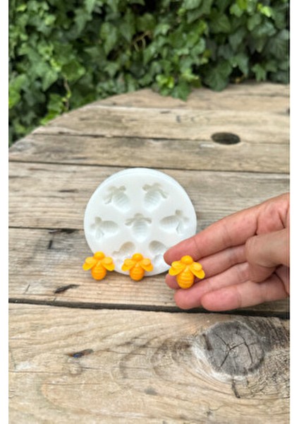 Silikon Arı Yedili Mum Kalıbı Kokusuz 7 Adet Mum Yapma Malzemesi indirimleri