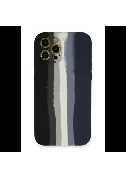 iPhone 12 Pro Kılıf Ebruli Lansman Silikon