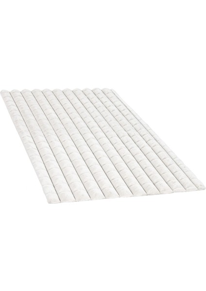 Diamante 7002 Krem - Yumuşak Peluş Halı | Kaymaz Yıkanabilir Halı fiyatları