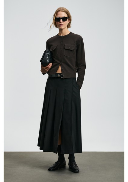 Zendaya Kadın Hırka Siyah