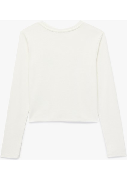 Bisiklet Yaka Uzun Kollu Pamuklu Atatürk Baskılı Tişört fiyatları