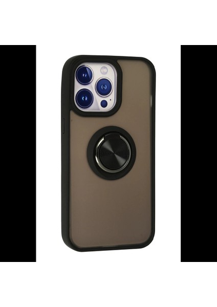 iPhone 13 Pro Kılıf Montreal Yüzüklü Silikon Kapak modelleri