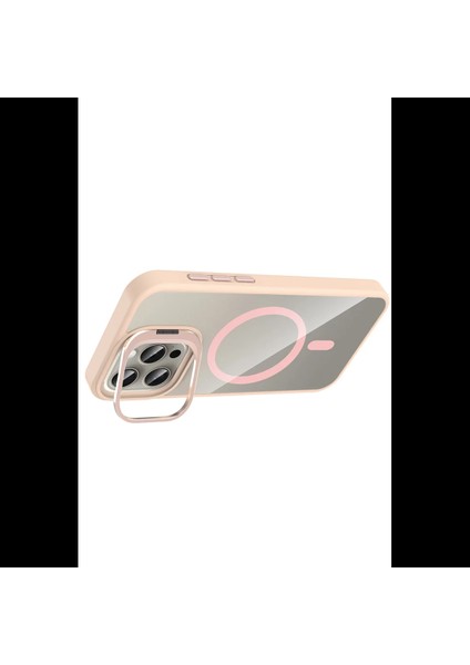 Apple iPhone 14 Pro Max Remim Lensli Magsafe Standlı Kapak modelleri