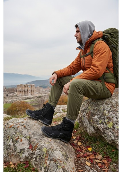 Ranger Tactical Askeri Fermuarlı ve Bağcıklı Postal Çöl Botu