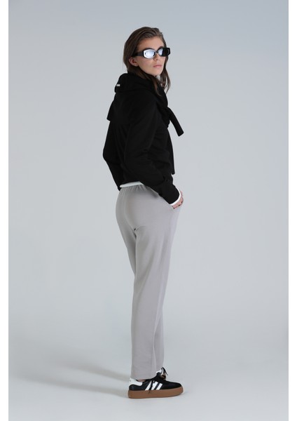 Amber Örme Kadın Eşofman Siyah