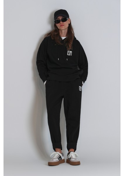 Nıce Örme Kadın Eşofman Siyah