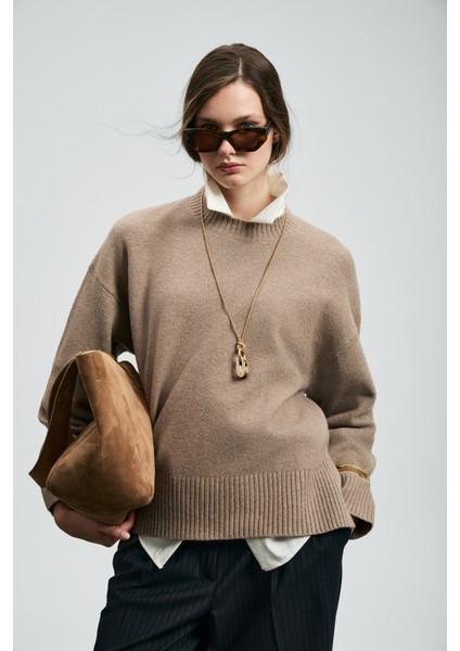 Pamela Kadın Kazak Antrasit