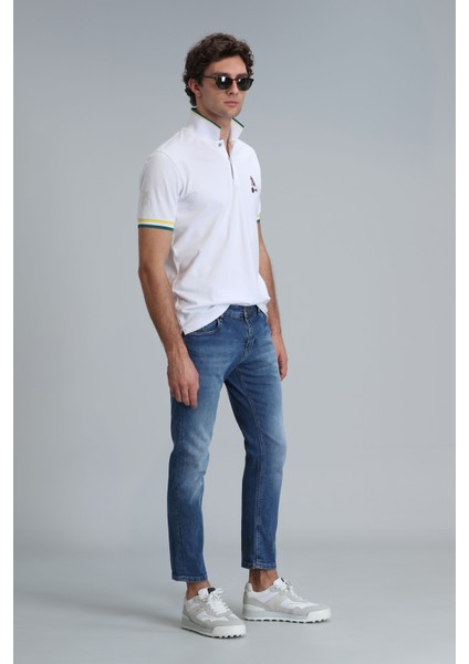 Davıd Smart Jean Erkek Pantolon Regular Fit Mavi
