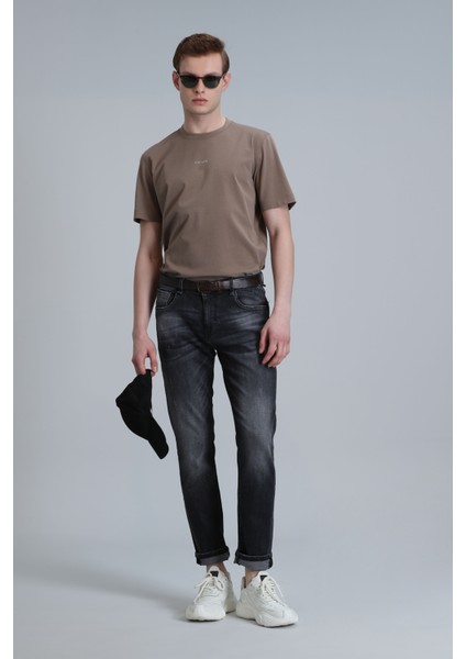 Jam Smart Jean Erkek Pantolon Slim Fit Gri