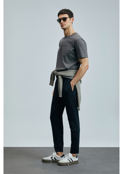 Fusıon Modern Grafik T- Shirt Siyah
