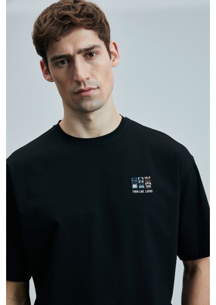 Mask Siyah Erkek T-Shirt 111020248