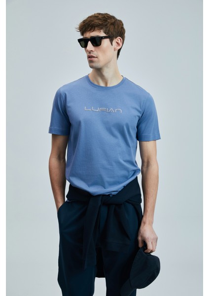 Fusıon Modern Grafik T- Shirt Siyah