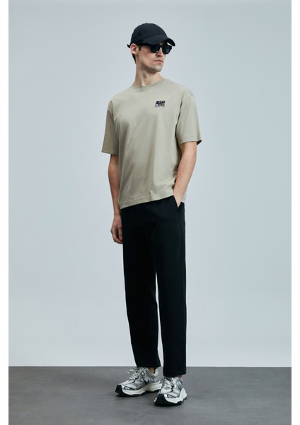 111020248 Mask Modern Grafik T- Shirt Erkek Tişort