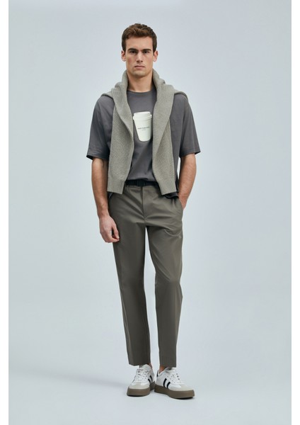 Omen Modern Grafik T- Shirt Siyah